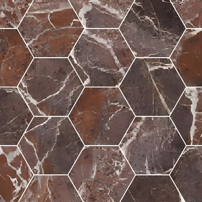 Majestic Hexagon Mosaic