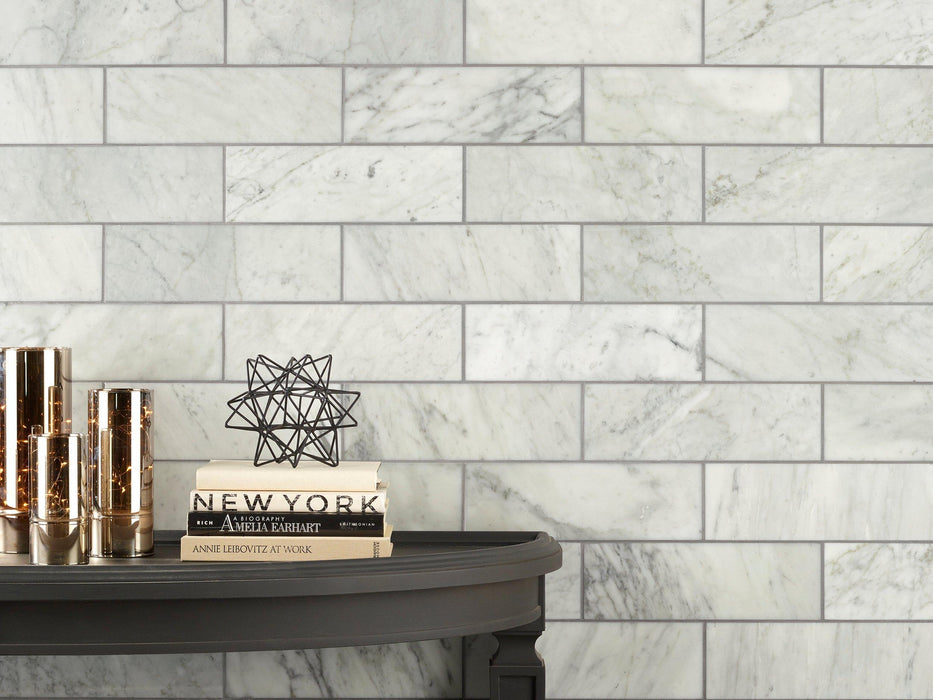 Carrara White Tumbled