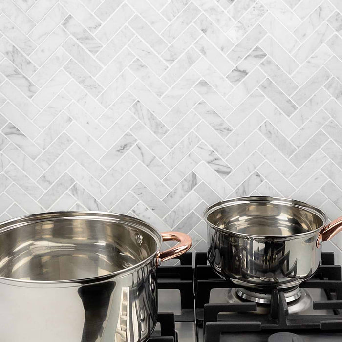 Bianco Carrara Mosaics