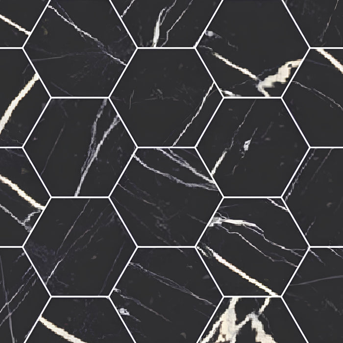 Majestic Hexagon Mosaic