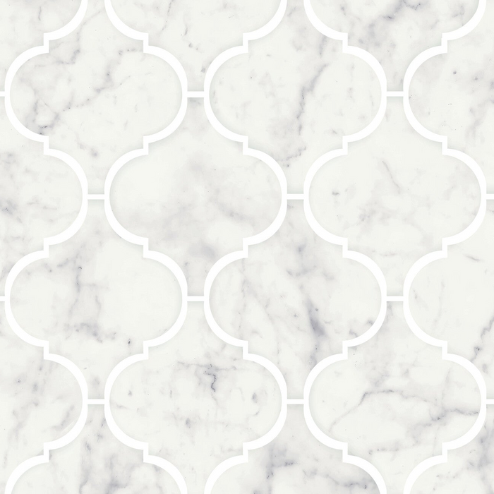 Mythique Marble Arabesque Mosaic