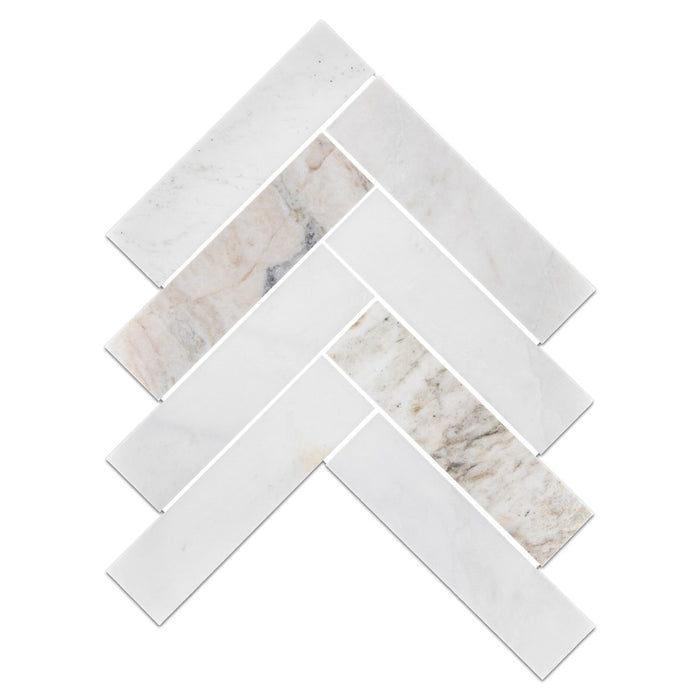 Marble Herringbones
