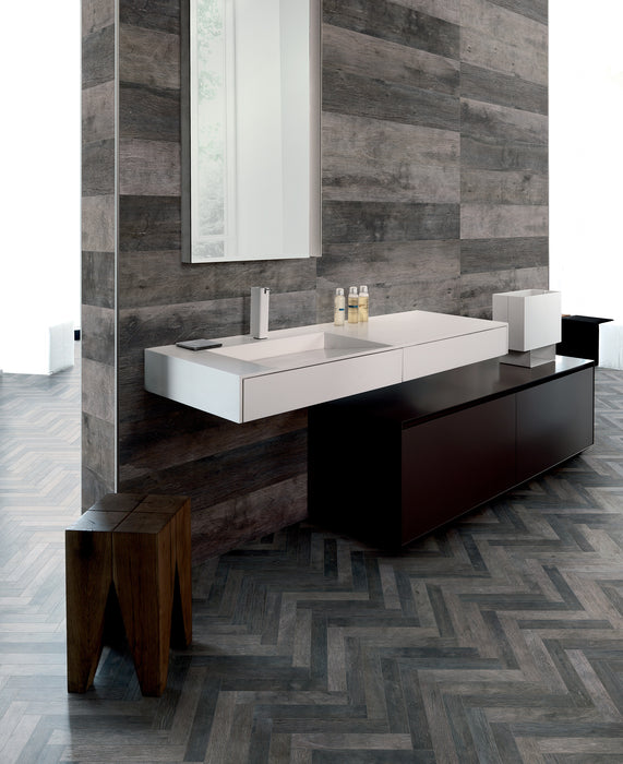Cellar Herringbone B Mosaic