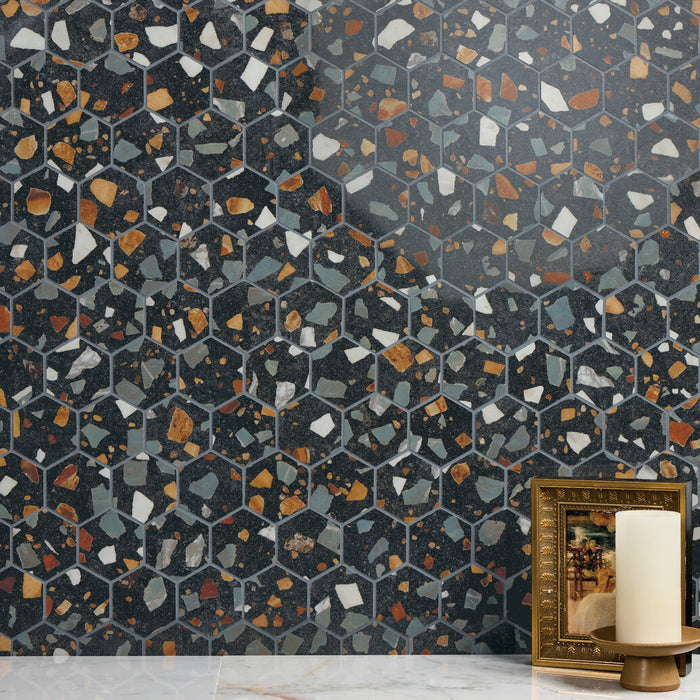 Curation Hexagon Mosaic