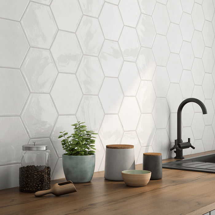 Maiolica Concrete Wall