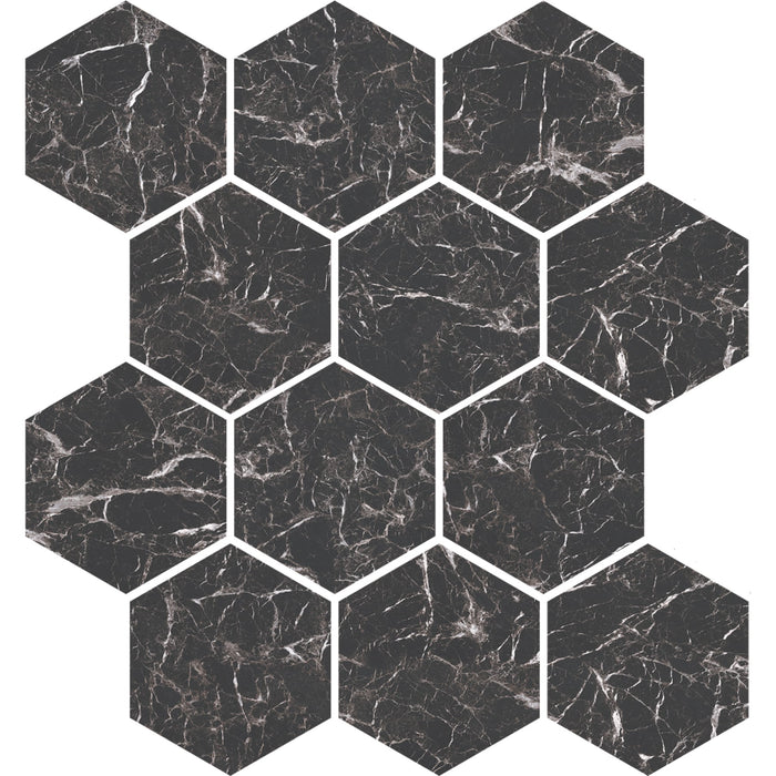 Marbles Hexagon Mosaic