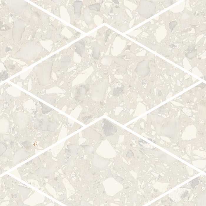 Terrazzo Allure Stacked Diamond Mosaic
