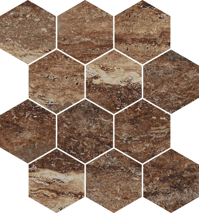 Nature's Artistry Hexagon Mosaic