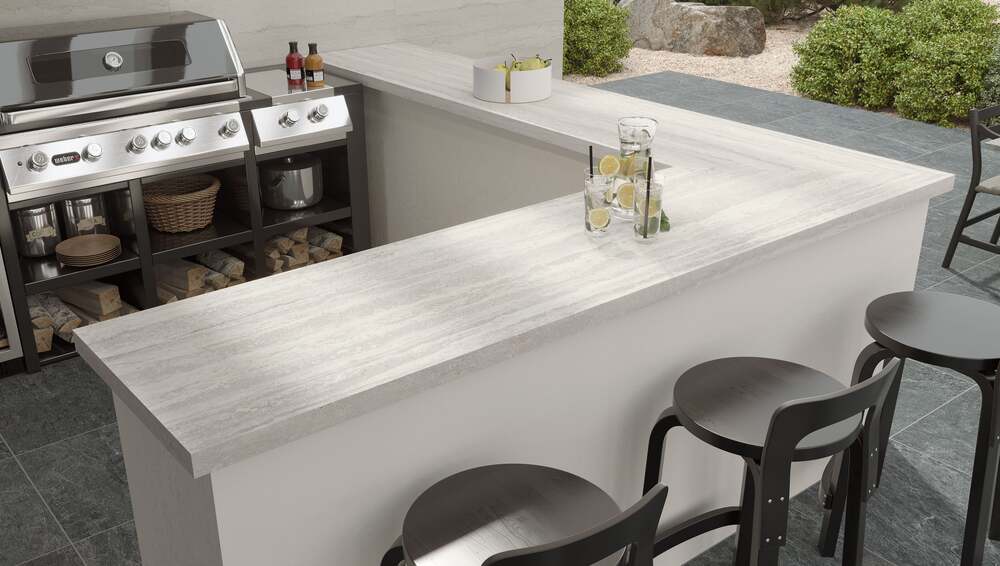 Milestone Travertine Hexagon Mosaic