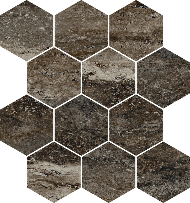 Nature's Artistry Hexagon Mosaic