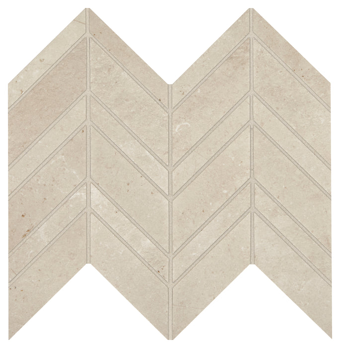 Modern Formation Mixed Chevron Mosaic