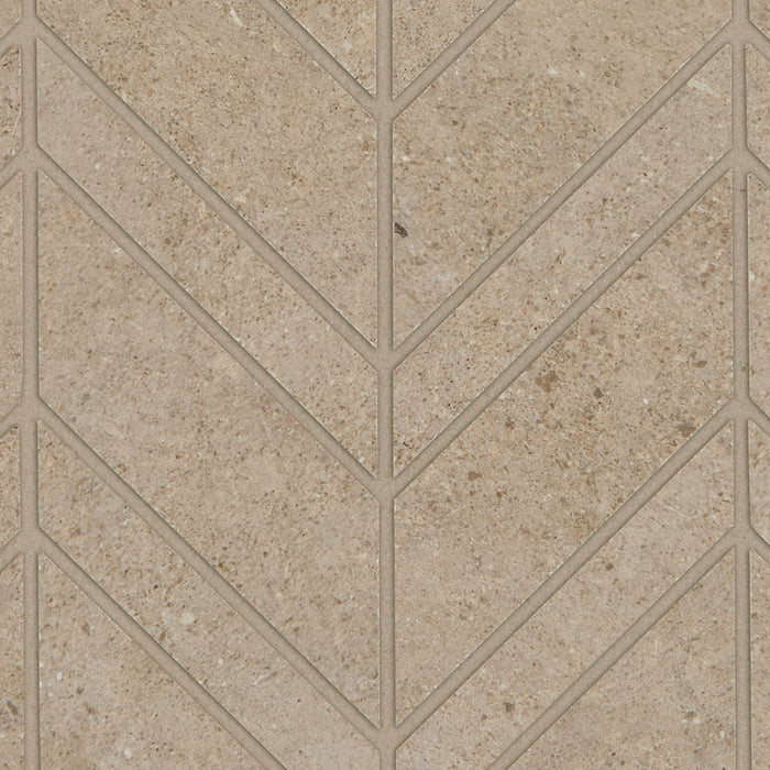 Modern Formation Mixed Chevron Mosaic