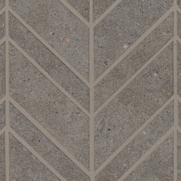 Modern Formation Mixed Chevron Mosaic