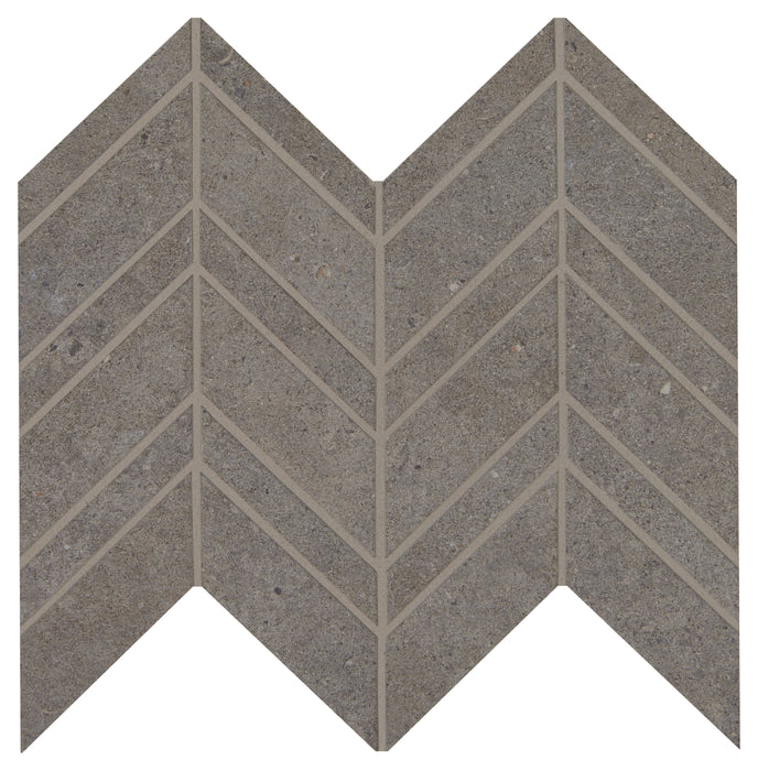 Modern Formation Mixed Chevron Mosaic