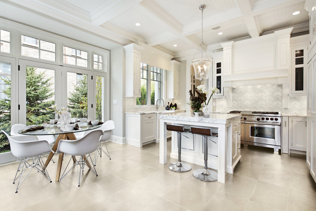 Modern Formation Mixed Chevron Mosaic
