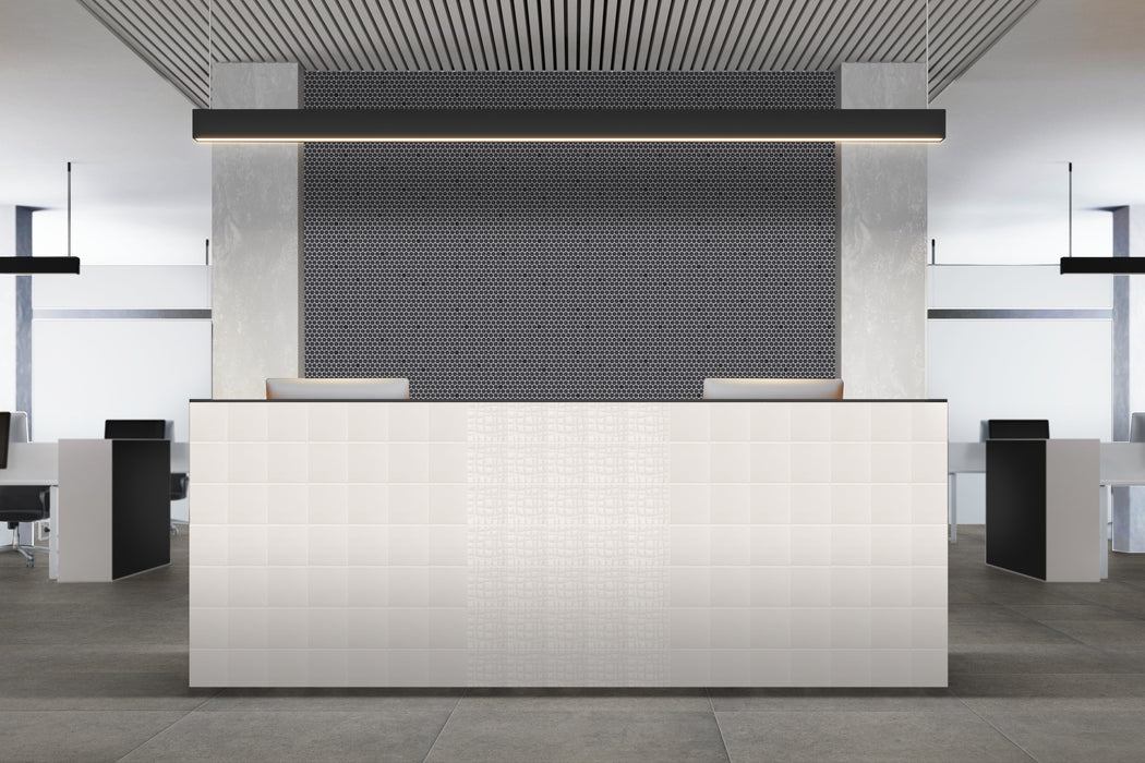 Modern Formation Mixed Chevron Mosaic