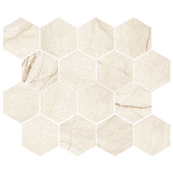 Canela Roma Hex Mosaic