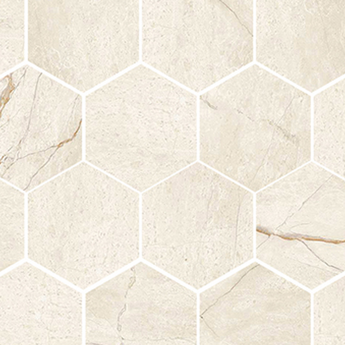 Canela Roma Hex Mosaic