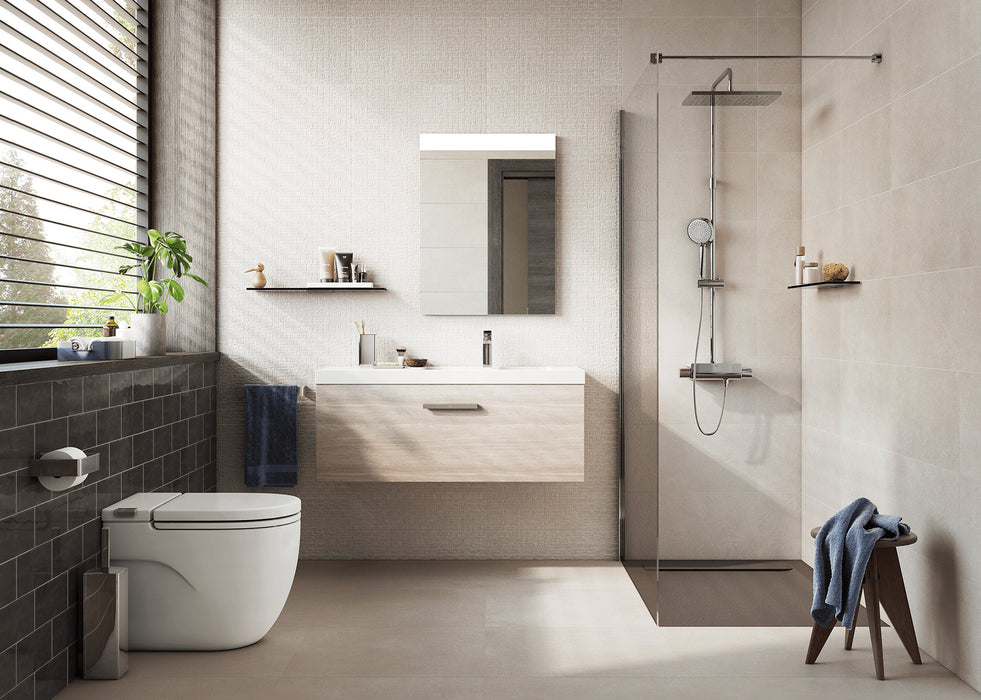 Maiolica Concrete Wall