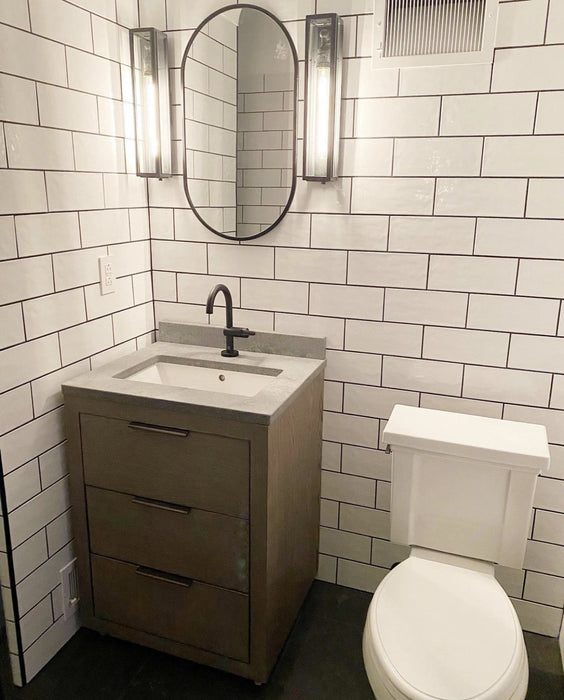 Maiolica Concrete Wall