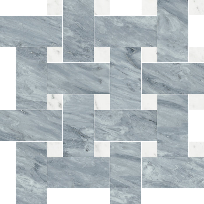 Majestic Basketweave Mosaics
