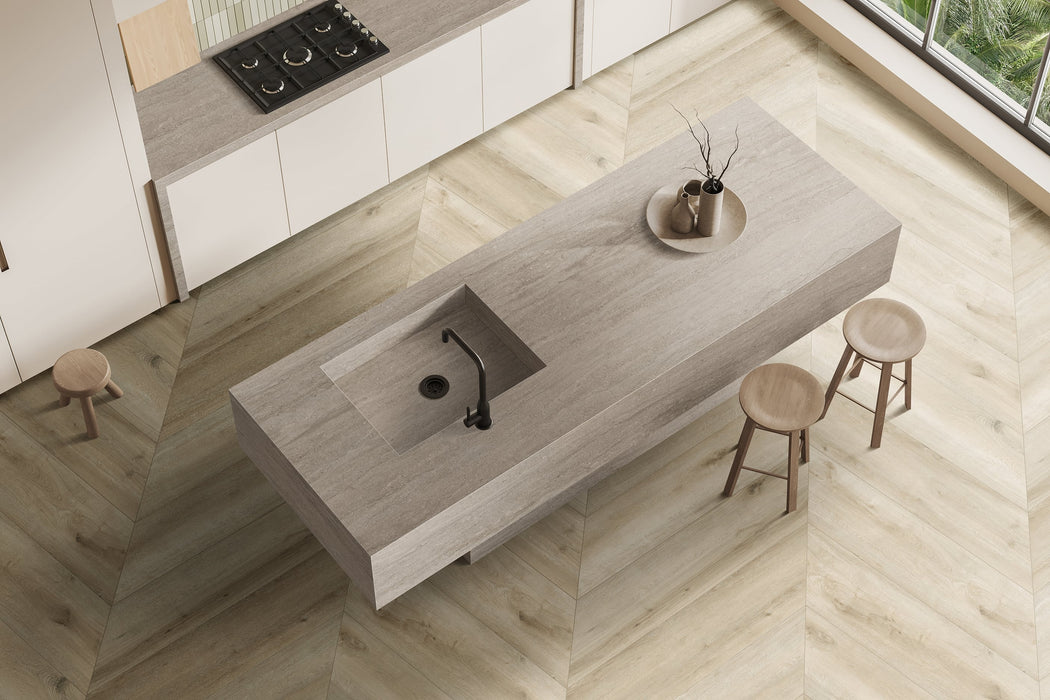 Malibu Plank Interlocking Deco Mosaic