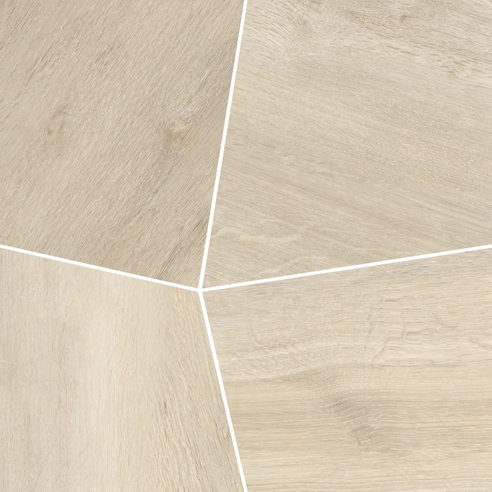 Malibu Plank Interlocking Deco Mosaic