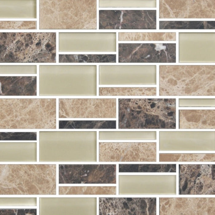 Color Appeal Large Interlocking Mosaic