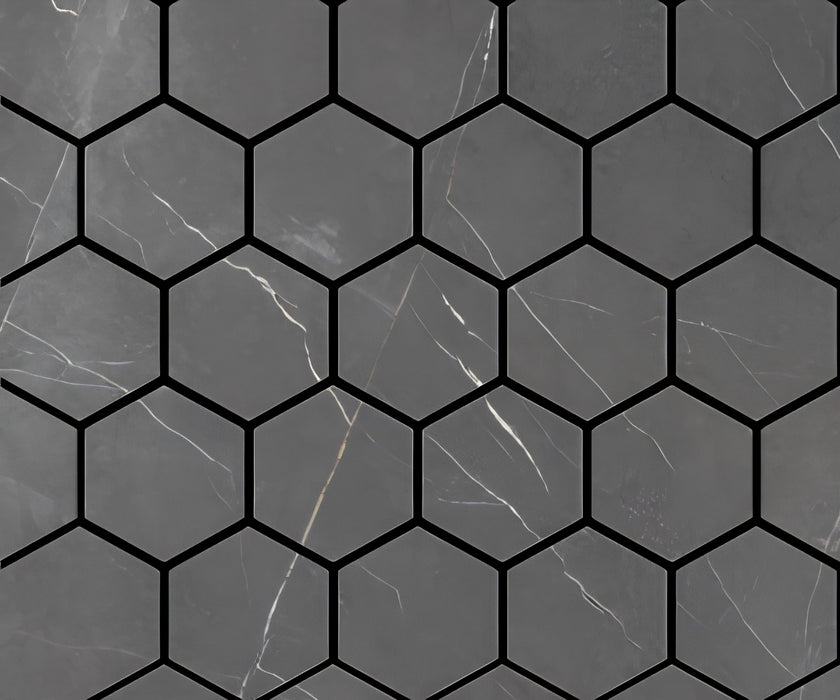 Royal Marble Hexagon Mosaic