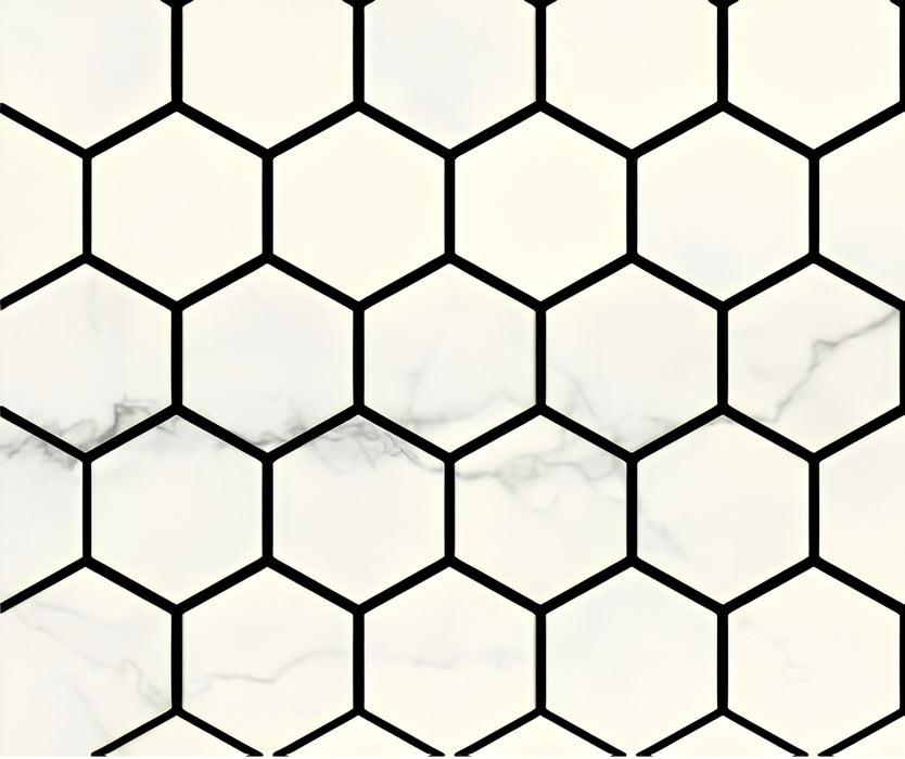 Royal Marble Hexagon Mosaic