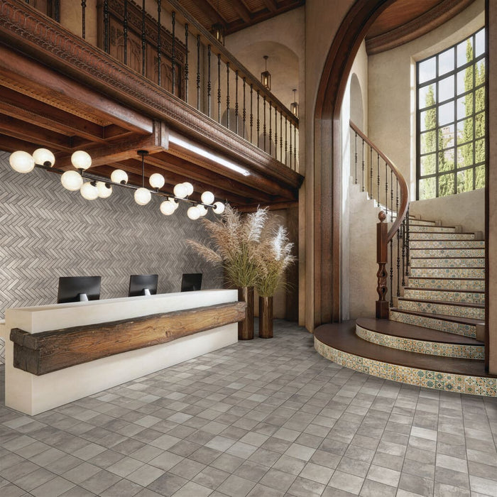 Cotto Revival Stacked Mosaic