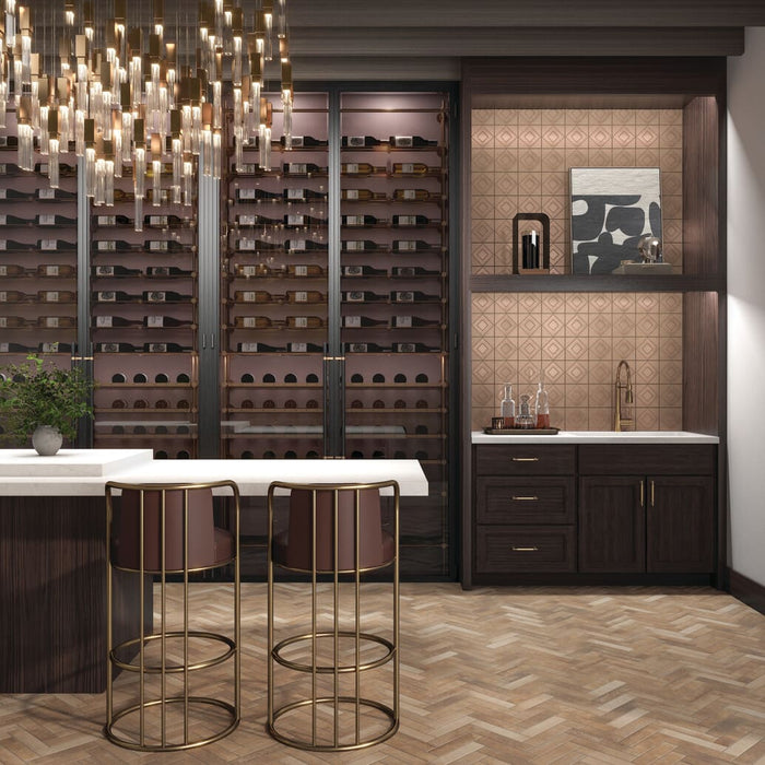 Cotto Revival Stacked Mosaic