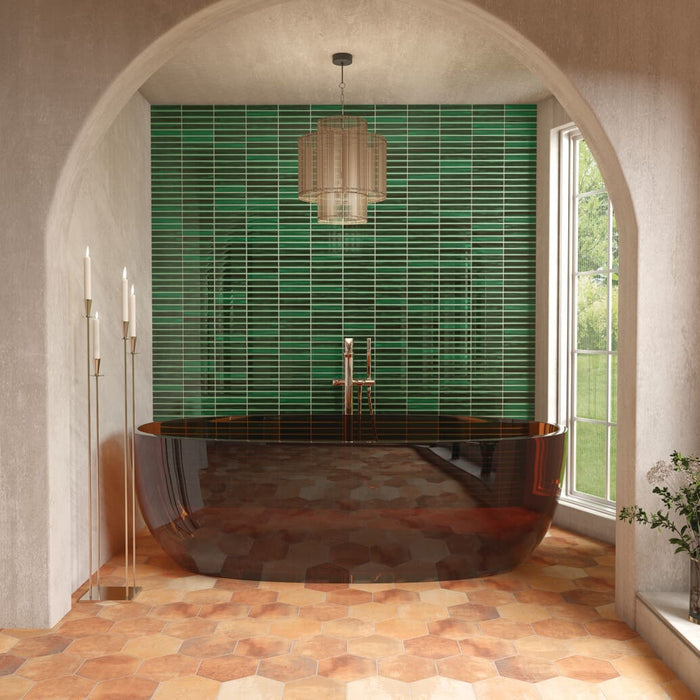 Cotto Revival Stacked Mosaic