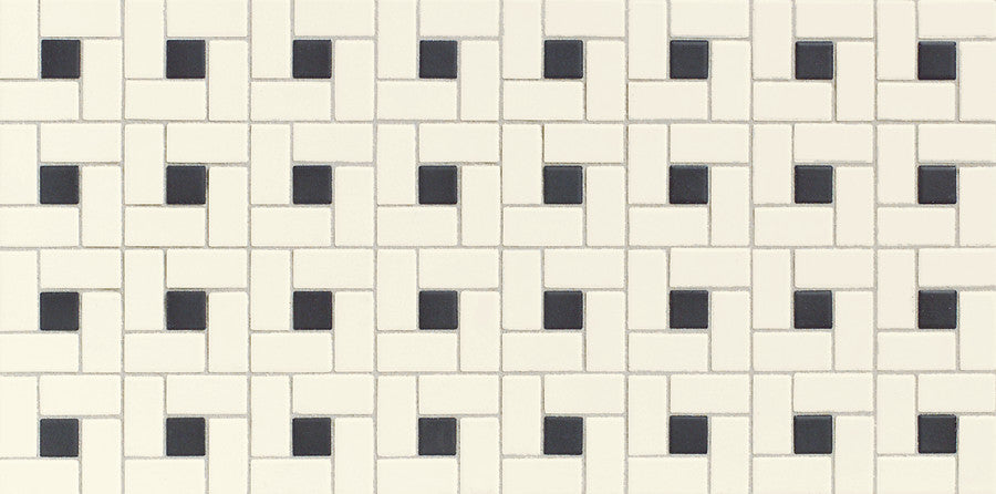 Unglazed Mosaics: Penny & Hexagon