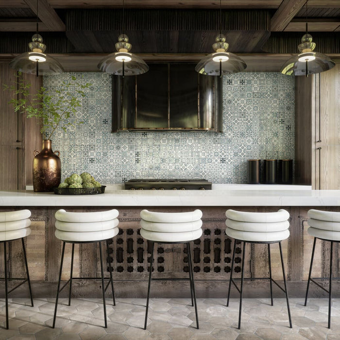 Cotto Revival Stacked Mosaic