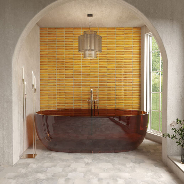 Cotto Revival Stacked Mosaic