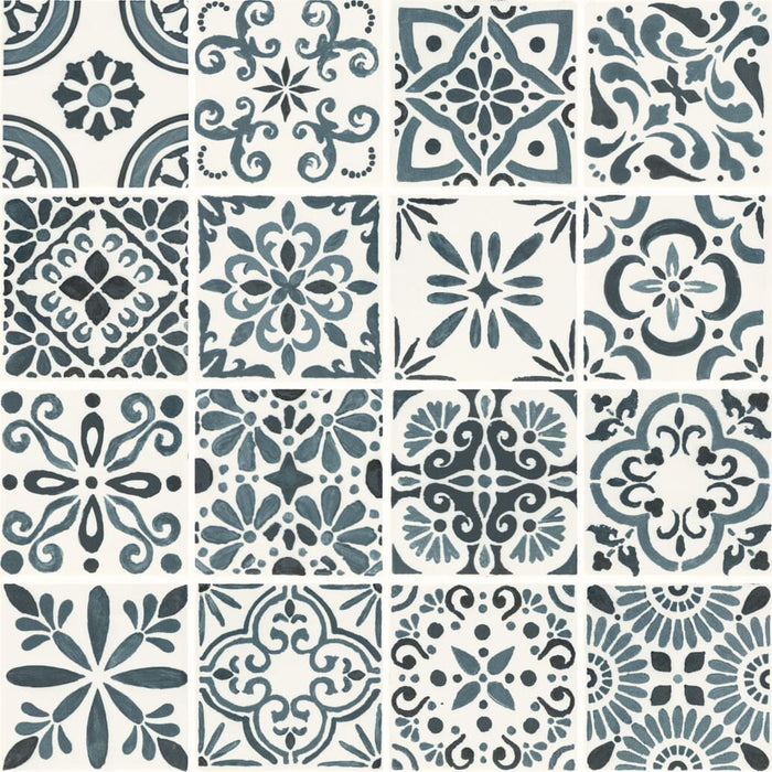 Cotto Revival Stacked Mosaic