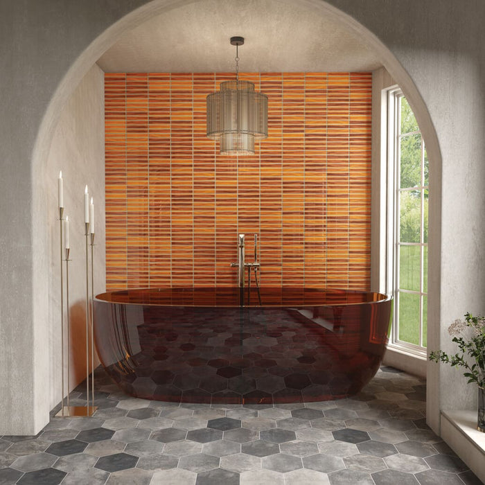 Cotto Revival Stacked Mosaic