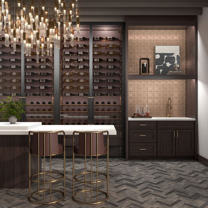 Cotto Revival Stacked Mosaic