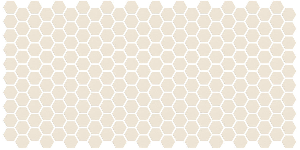 Unglazed Mosaics: Penny & Hexagon