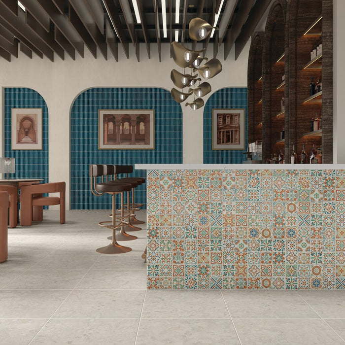 Cotto Revival Stacked Mosaic