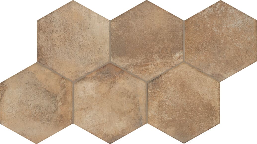Cotto Revival Stacked Mosaic