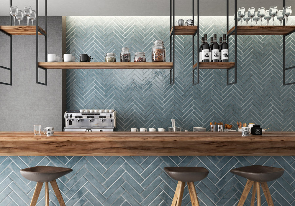 Maiolica Concrete Wall