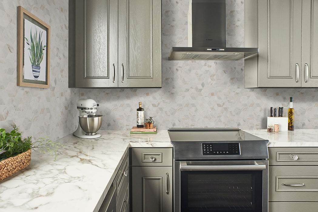 Arabescato Venato Mosaics