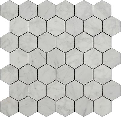 Bianco Carrara Mosaics