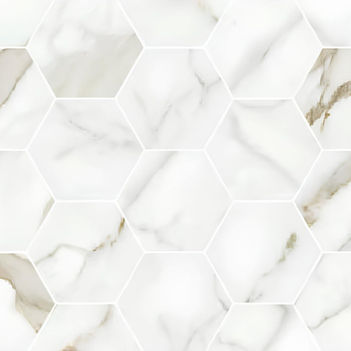 Majestic Hexagon Mosaic