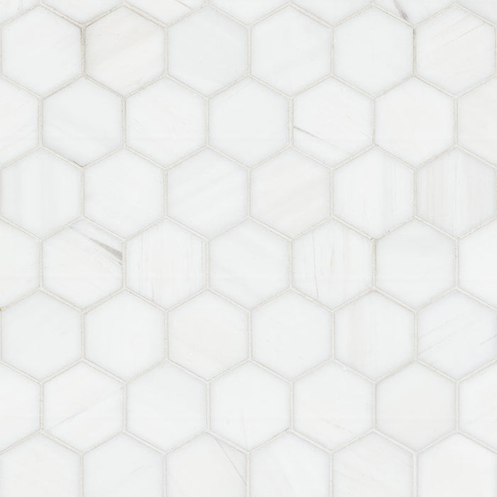 Bianco Dolomite Mosaics