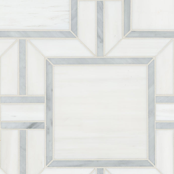 Bianco Dolomite Mosaics