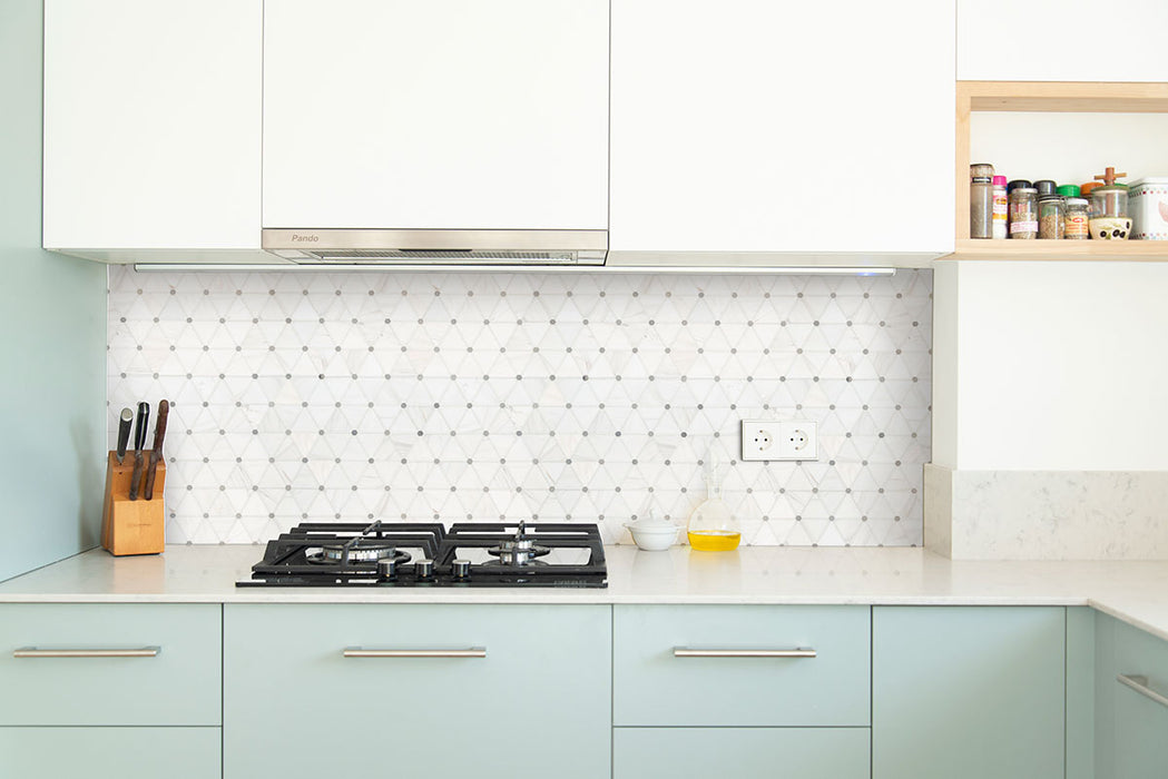 Bianco Dolomite Mosaics