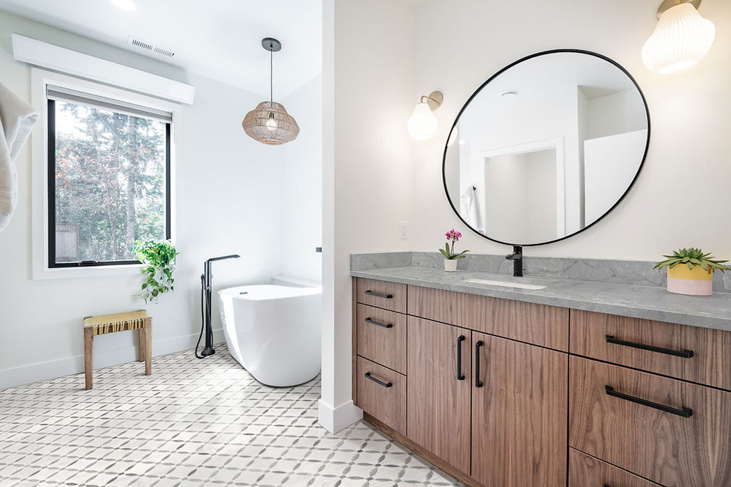 Bianco Dolomite Mosaics